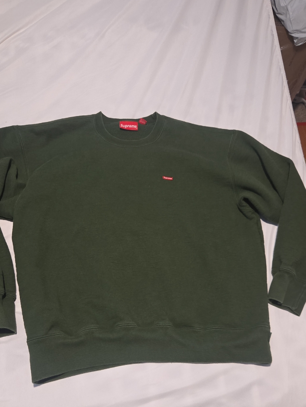 Supreme Fw20 Dark Green Crewneck SIZE L